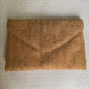 J.Crew “Invitation” Clutch in Cork